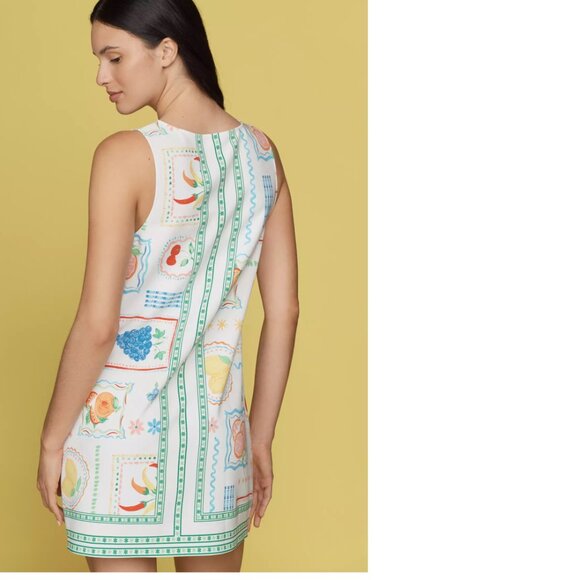 Anthropologie Maeve Sleeveless fruit Mini Shift Dress SIZE XL NWT - Picture 6 of 10